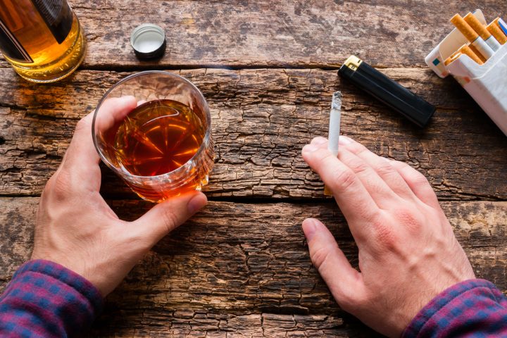 Brits spending less on alcohol and tobacco