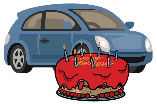 Car birthday