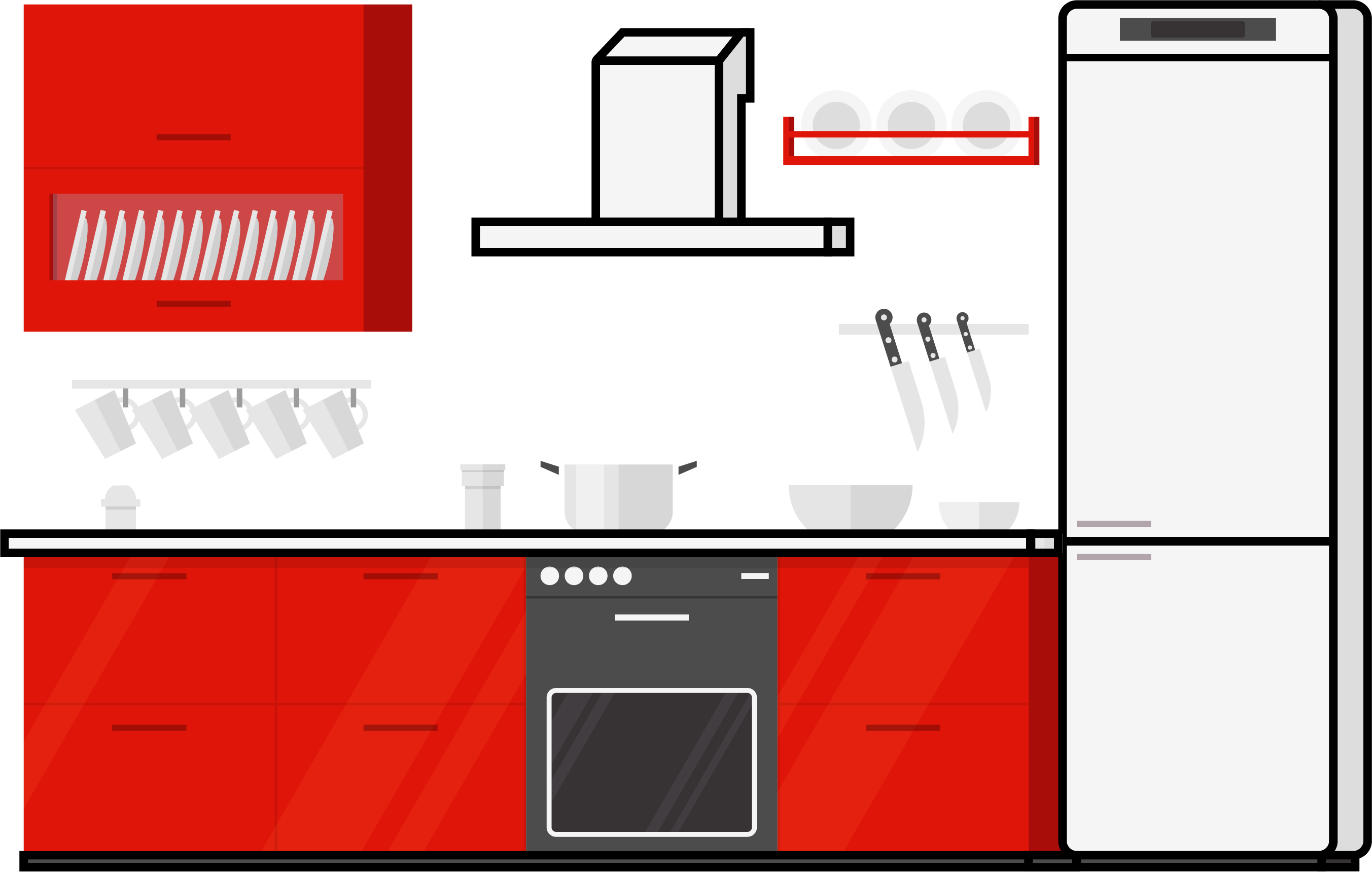 Red Kitchen