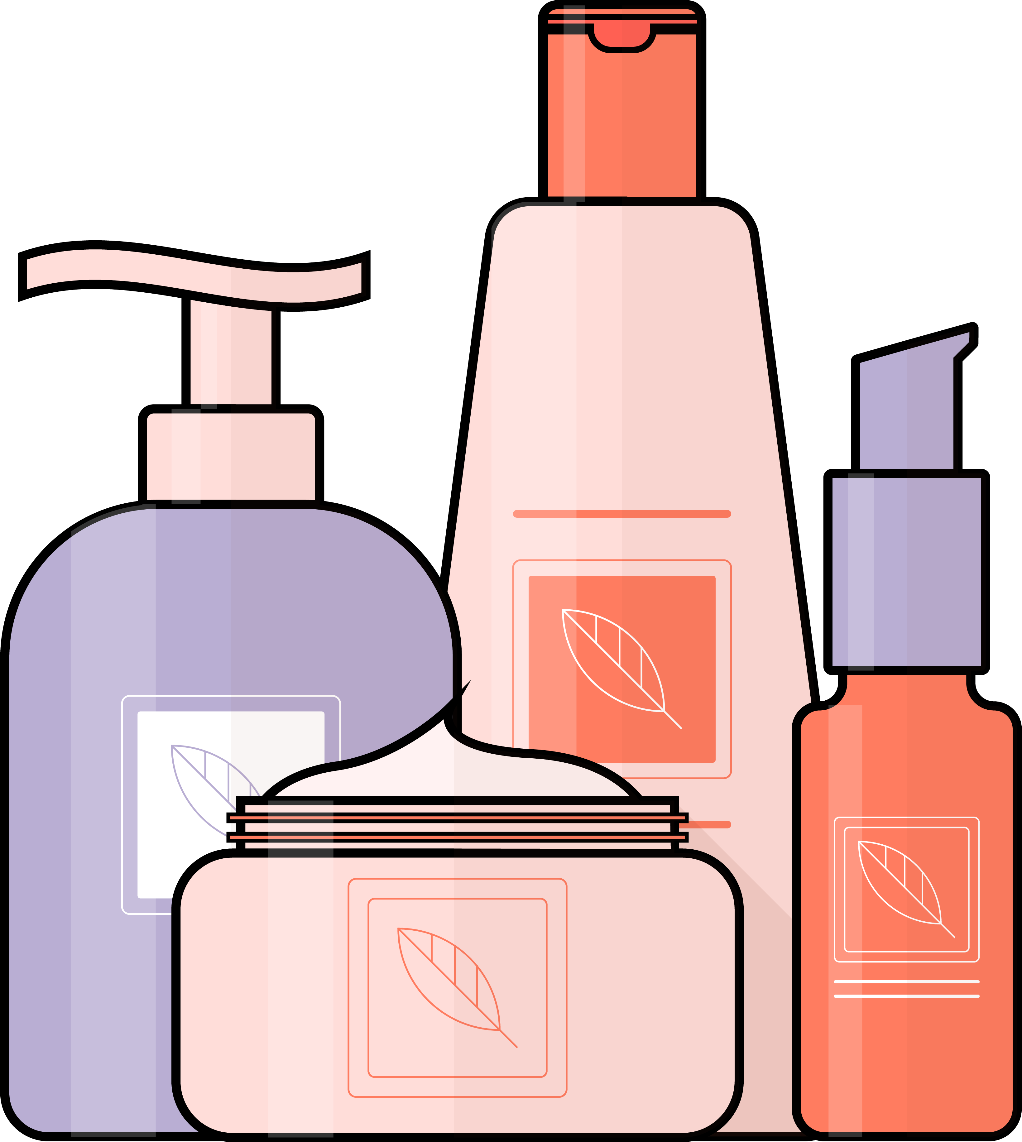 Cosmetics Containers