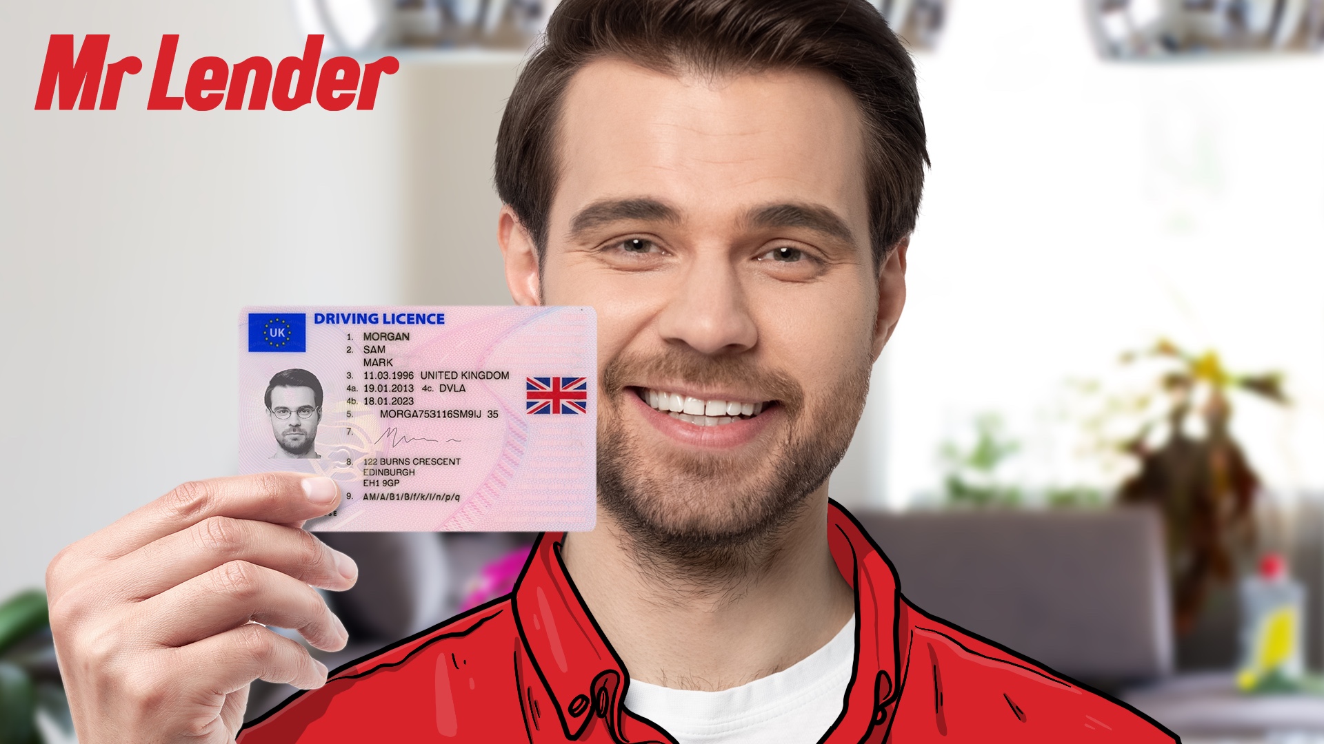 Mr Lender photo ID