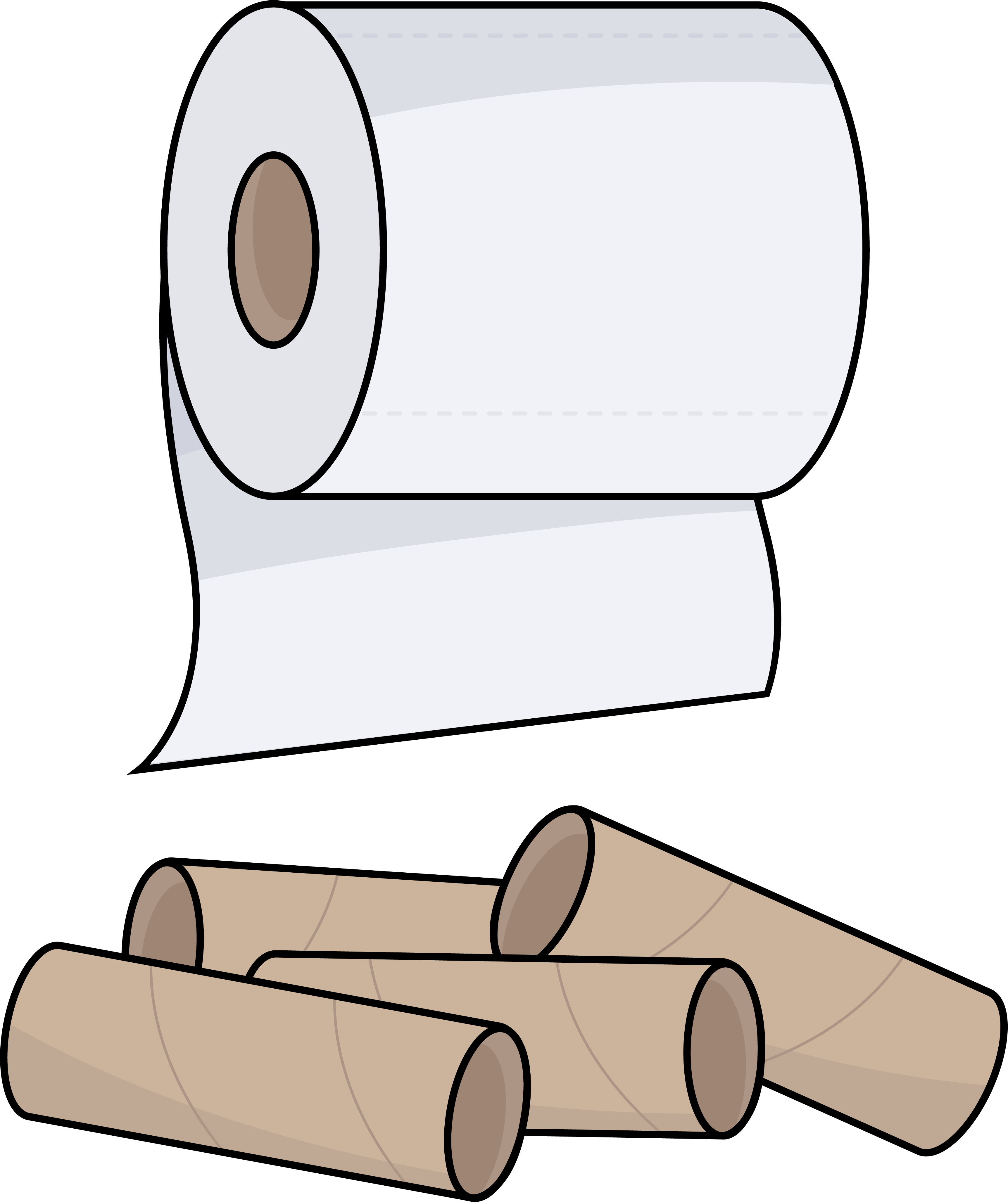 Cardboard Toilet Roll Tubes
