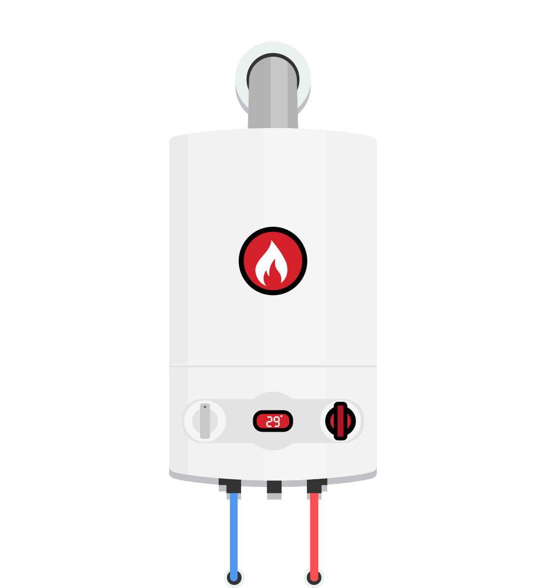 A home boiler